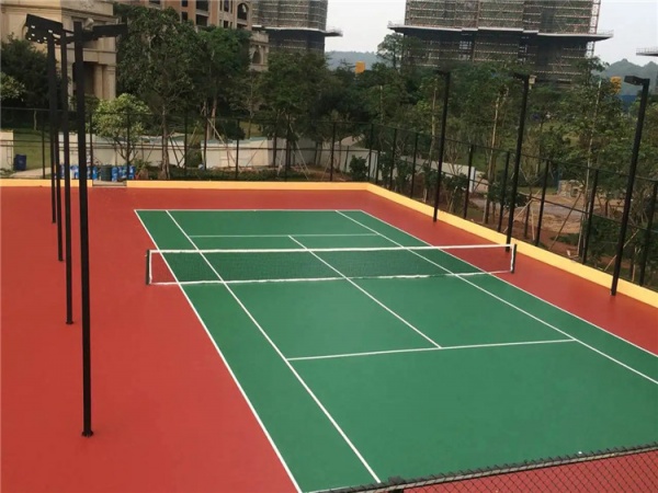 嘉峪关市橡胶颗粒球场材料 - 方案